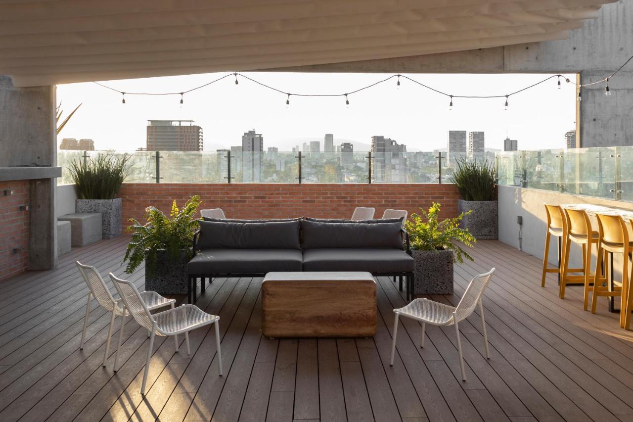Tribeca Flat Witgdl Aparthotel Guadalajara Ngoại thất bức ảnh