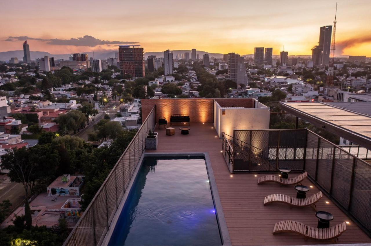 Tribeca Flat Witgdl Aparthotel Guadalajara Ngoại thất bức ảnh